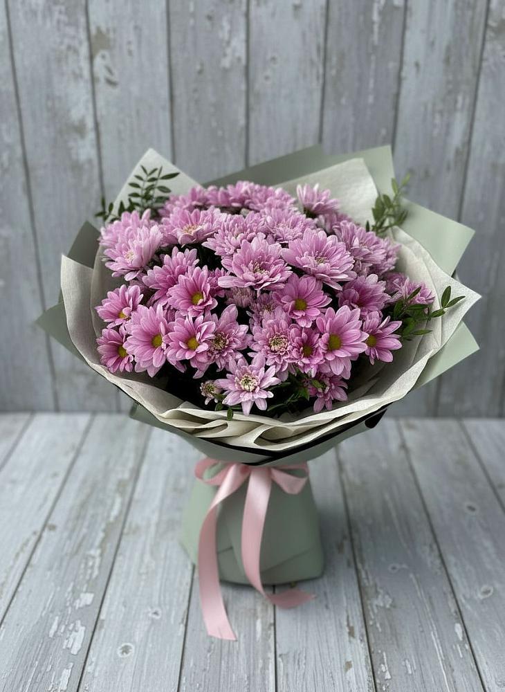 Букет цветов из: Хризантемы в Полетаево