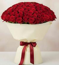 Букет 101 Красная роза Милано #REPLACE_PRED# Полетаево