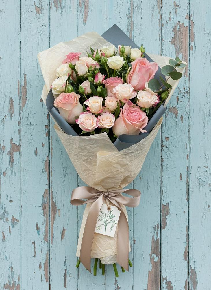 Букет цветов из: Розы в Полетаево