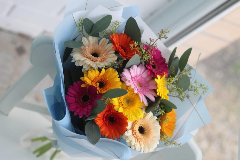 Букет цветов из: Герберы в Полетаево