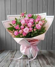 Букет Розовый кустик #REPLACE_PRED# Полетаево