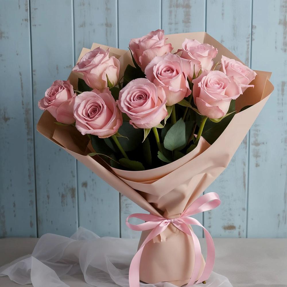 Букет цветов из: Розы в Полетаево