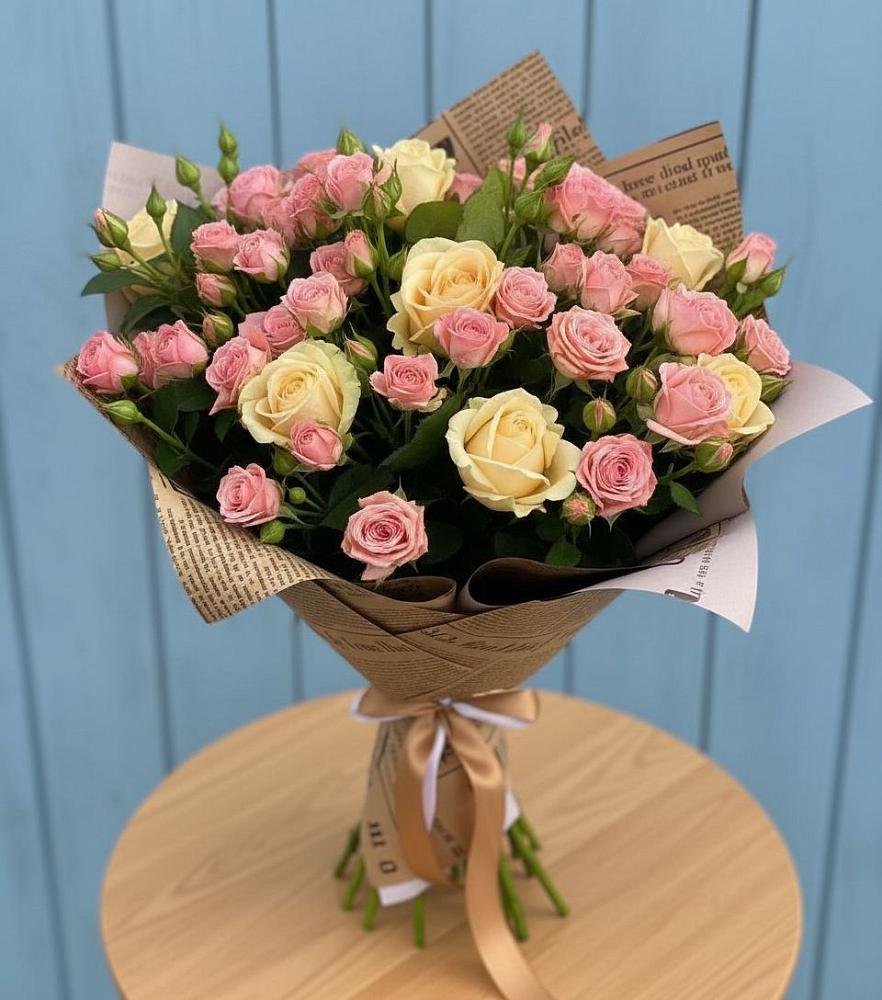 Букет цветов из: Розы в Полетаево