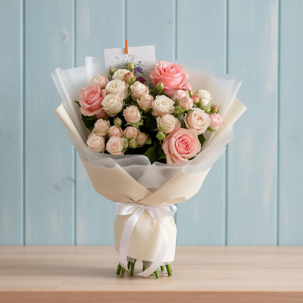 Букет цветов из: Розы в Полетаево