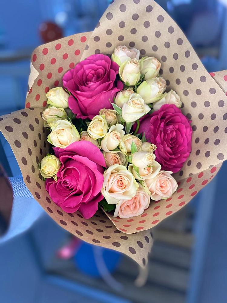 Букет цветов из: Розы в Полетаево