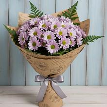 Букет цветов из:  Хризантемы в Полетаево