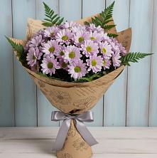 Букет цветов из:  Хризантемы в Полетаево