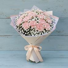 Букет цветов из:  Гвоздики в Полетаево
