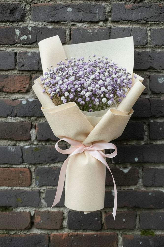 Букет цветов из: Гипсофила в Полетаево