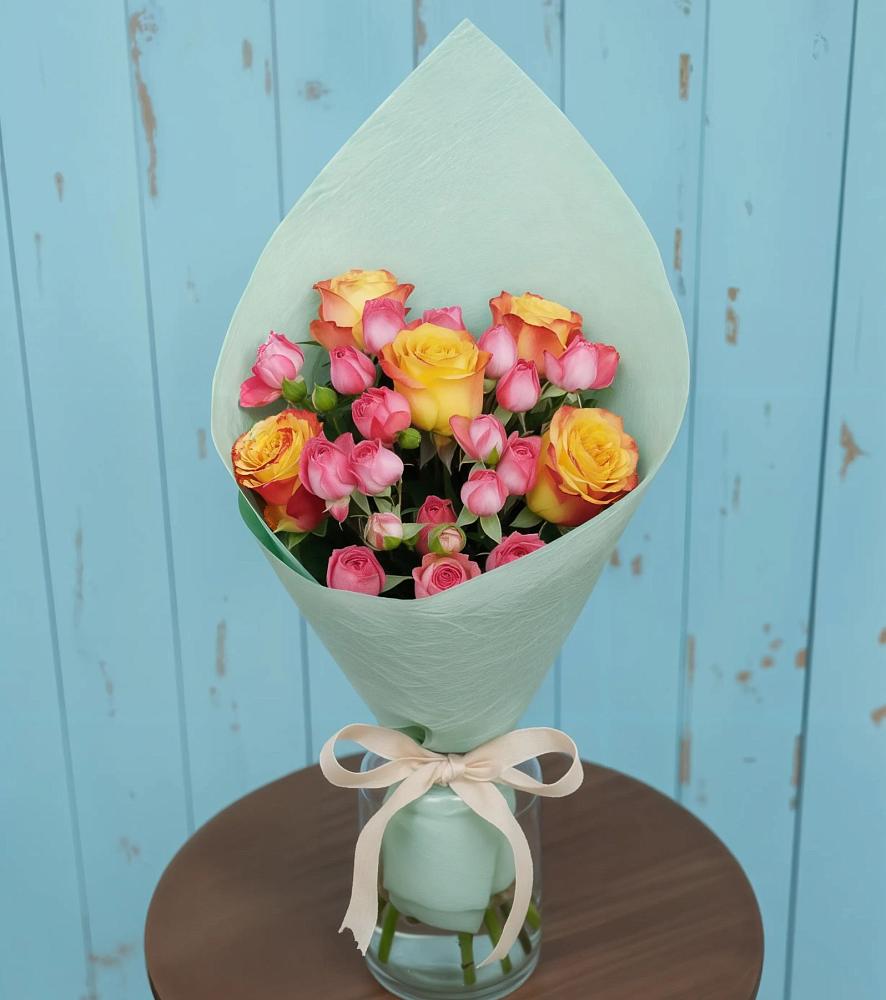 Букет цветов из: Розы в Полетаево