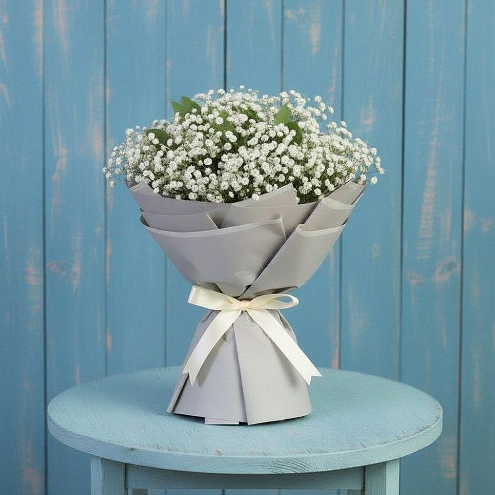 Букет цветов из: Гипсофила в Полетаево