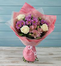 Букет цветов из:  Герберы в Полетаево
