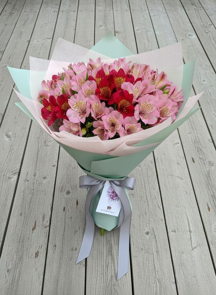Букет цветов из: Альстромерии в Полетаево
