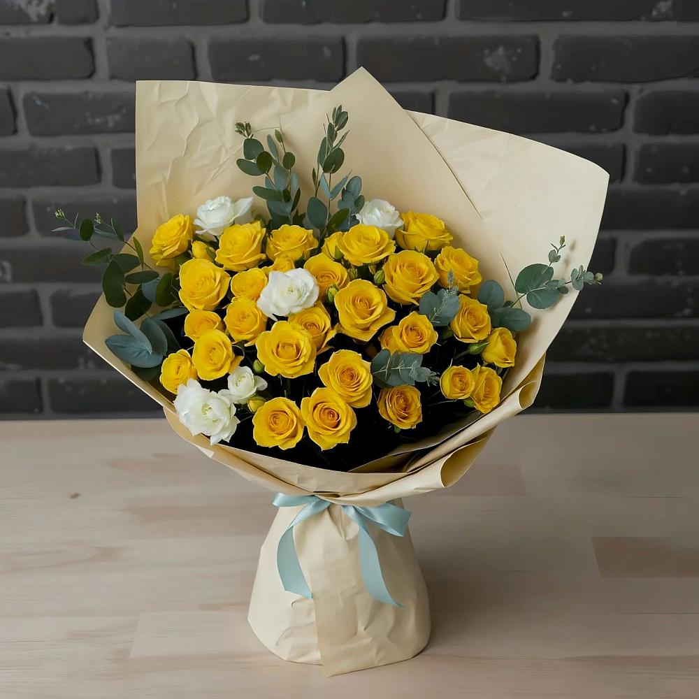 Букет цветов из: Розы в Полетаево