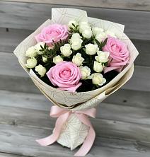 Букет цветов из:  Розы в Полетаево