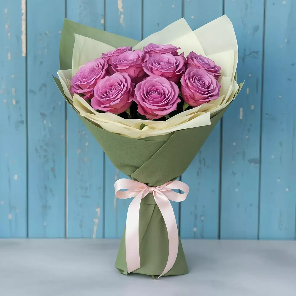 Букет Розы Фёрст Леди в Полетаево