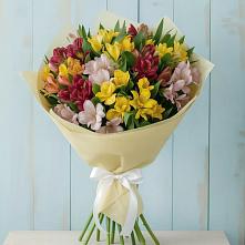 Букет цветов из:  Альстромерии в Полетаево