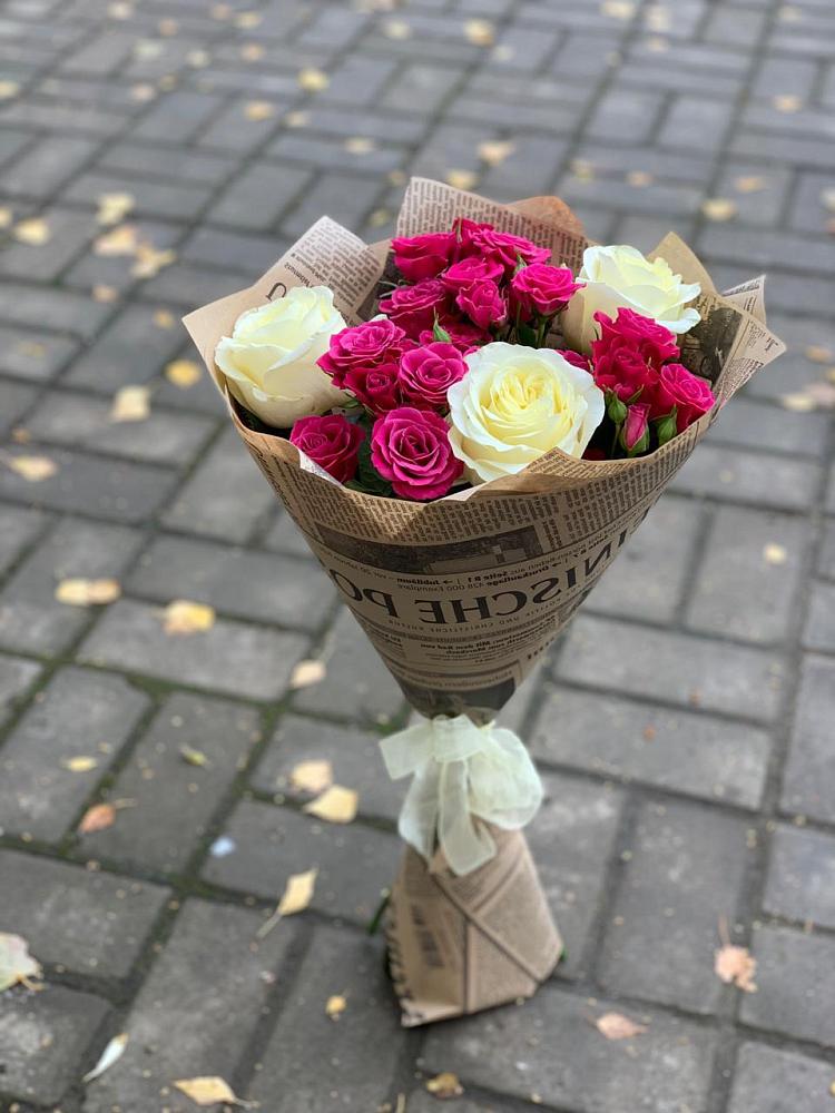 Букет цветов из: Розы в Полетаево