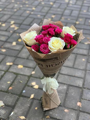 Букет цветов из: Розы в Полетаево