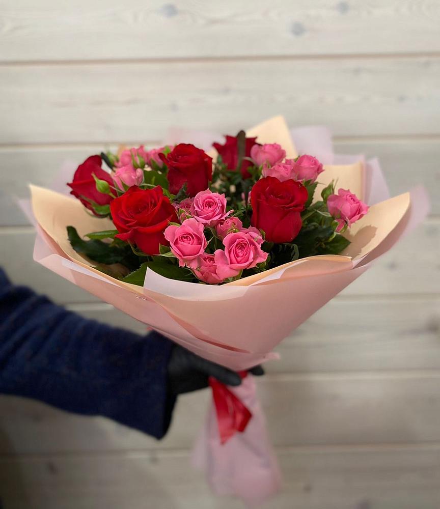 Букет цветов из: Розы в Полетаево