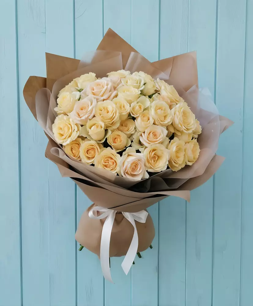 Букет Кремовое облако в Полетаево