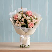 Букет цветов из:  Розы в Полетаево