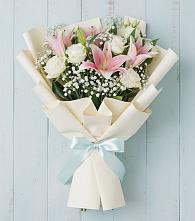 Букет цветов из:  Лилии #REPLACE_PRED# Полетаево