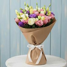 Букет цветов из:  Лизиантусы в Полетаево