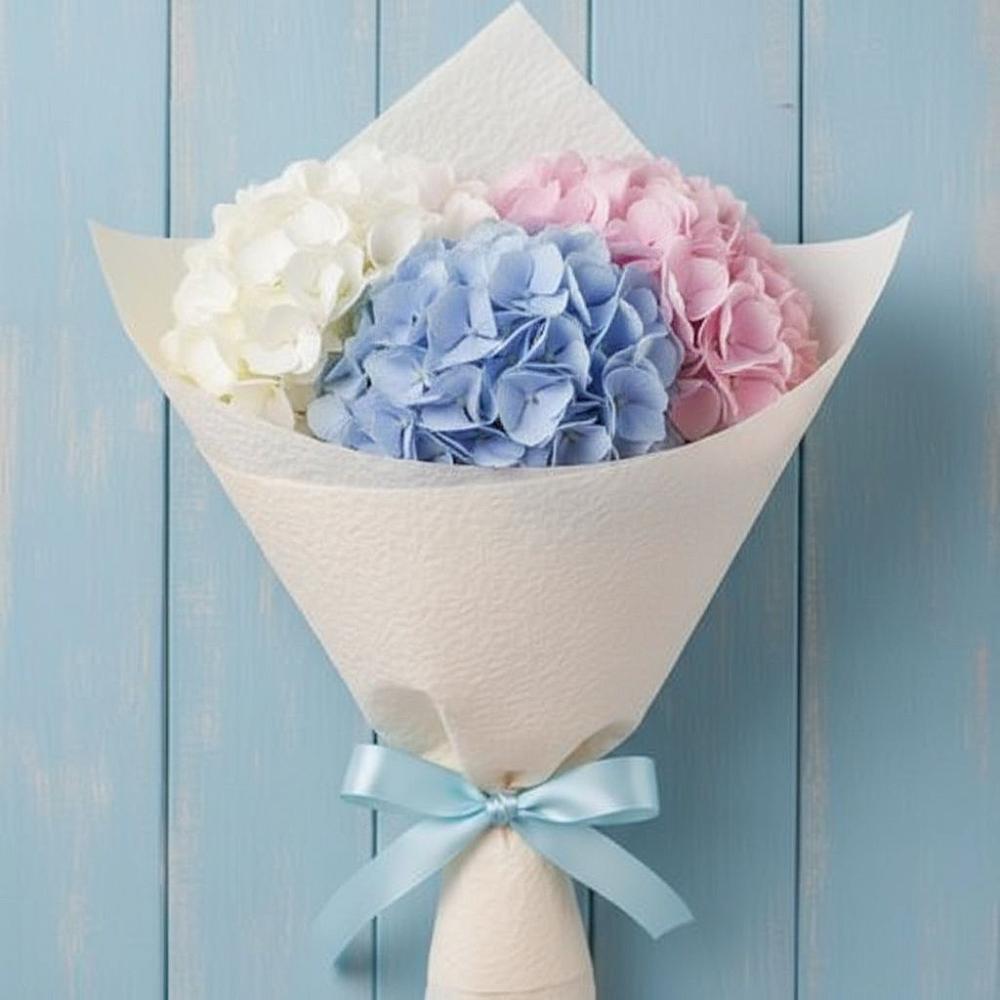 Букет цветов из: Гортензия в Полетаево