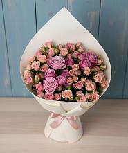 Букет цветов из:  Розы в Полетаево